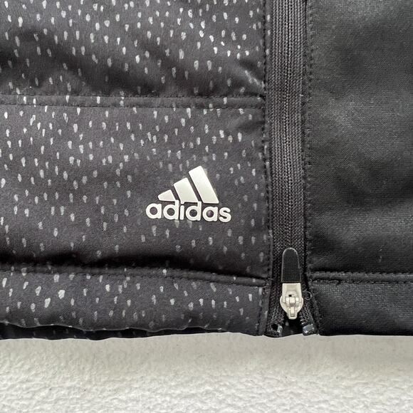 Adidas Women Black Pocket Side Zipper Insulated Quilted Primaloft Golf Skirt XS - Picture 2 of 9